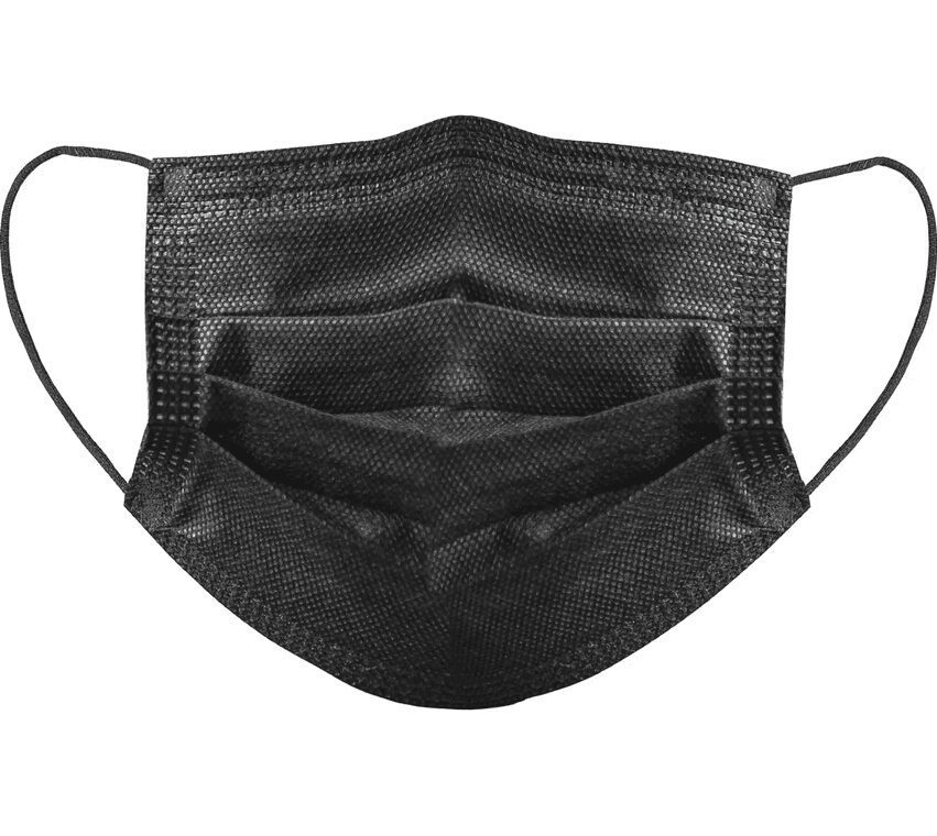 ماسک سه لایه مشکی